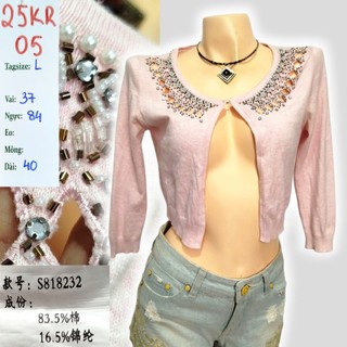 Áo khoác ren, voan mỏng CROPTOP (2hand)