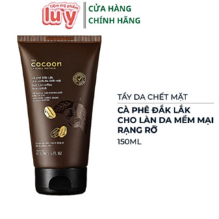  Tẩy Da Chết Mặt Cocoon Cà Phê Đắk Lắk Cho Làn Da Mềm Mại & Rạng Rỡ 150ml LUY STORE 