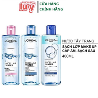  Nước Tẩy Trang Loreal Paris Micellar Water 400ml Nước Làm Sạch Dành Cho Moi Loại Da -  MP Hương Ly 