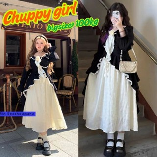 [Bigsize 100kg] Đầm chữ A bigsize kiểu Pháp