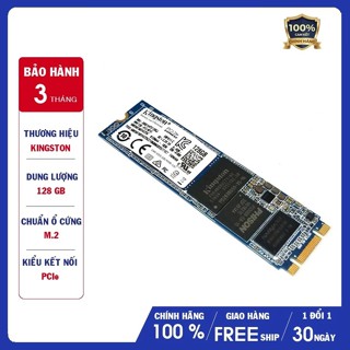 Ổ cứng SSD Kingston 128GB M.2 Sata 2280 PCIe bóc máy