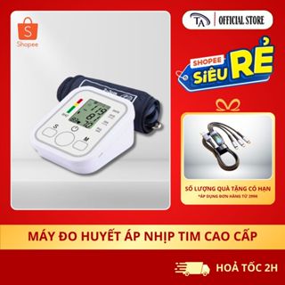 Máy Đo Huyết Áp Nhịp Tim Điện Tử Bắp Tay Tự Động Phiên Bản Cao Cấp Chuẩn Xác