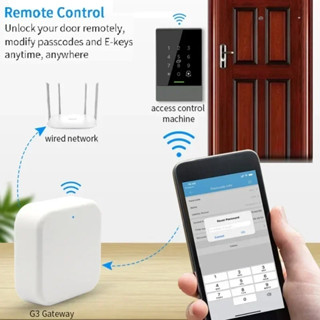  G2 G3 ttlock trung tâm điều khiển khóa tủ khóa phòng thông minh từ xa bằng điện thoại wifi 