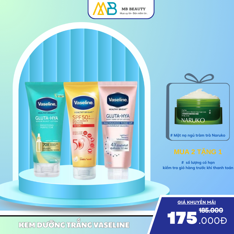 Sữa Dưỡng Thể Vaseline 10X 4X 70X Phiên Bản Thái Lan – Dưỡng Sáng Da, Mềm Mịn, Chống Khô Ráp