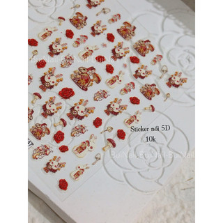 STICKER NỔI 5D MẪU MỚI