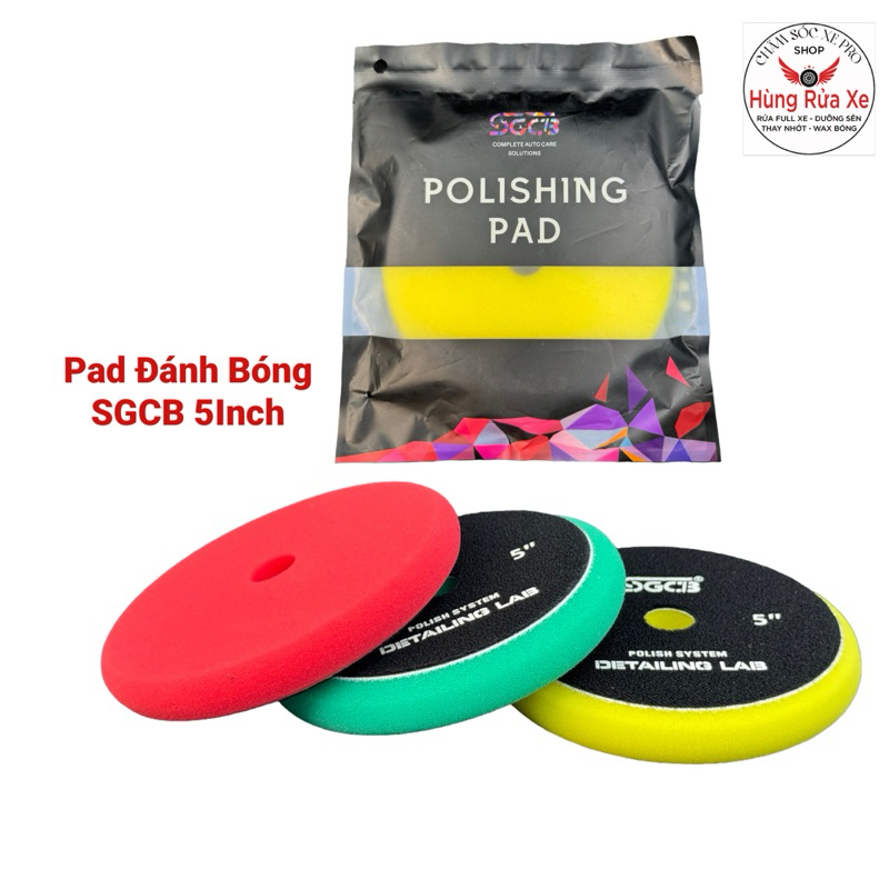 Phớt Đánh Bóng 5inch Dùng Cho Máy Đánh Bóng Đồng Tâm Và Lệch Tâm 5inch SGCB