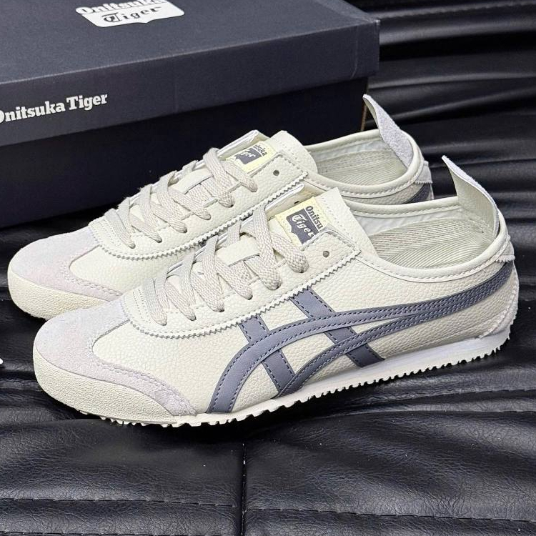 Giày Thể Thao Nam Nữ, Giày Onisuka Tiger Tokuten Mexico 66 Hottrend Full Box Bill