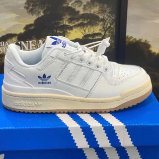 Giày adidas forum 84 trắng hottrend 2025, Giày nam nữ forum sọc full trắng kiểu dáng thể thao full box bill