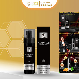 Xịt Tạo Phồng Tóc AKUMA FLUFFY HAIR 120ml khả năng giữ nếp tóc một cách nhẹ nhàng