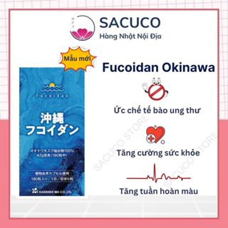 Viên uống tảo Fucoidan Okinawa hỗ trợ ung thư 180 viên Nhật Bản