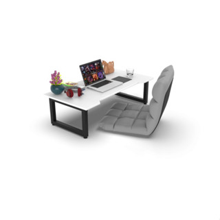 Bàn gaming gấp gọn ngồi bệt chân sắt phủ sơn tĩnh điện, Bàn làm việc học tập xếp gọn kiểu dáng gaming