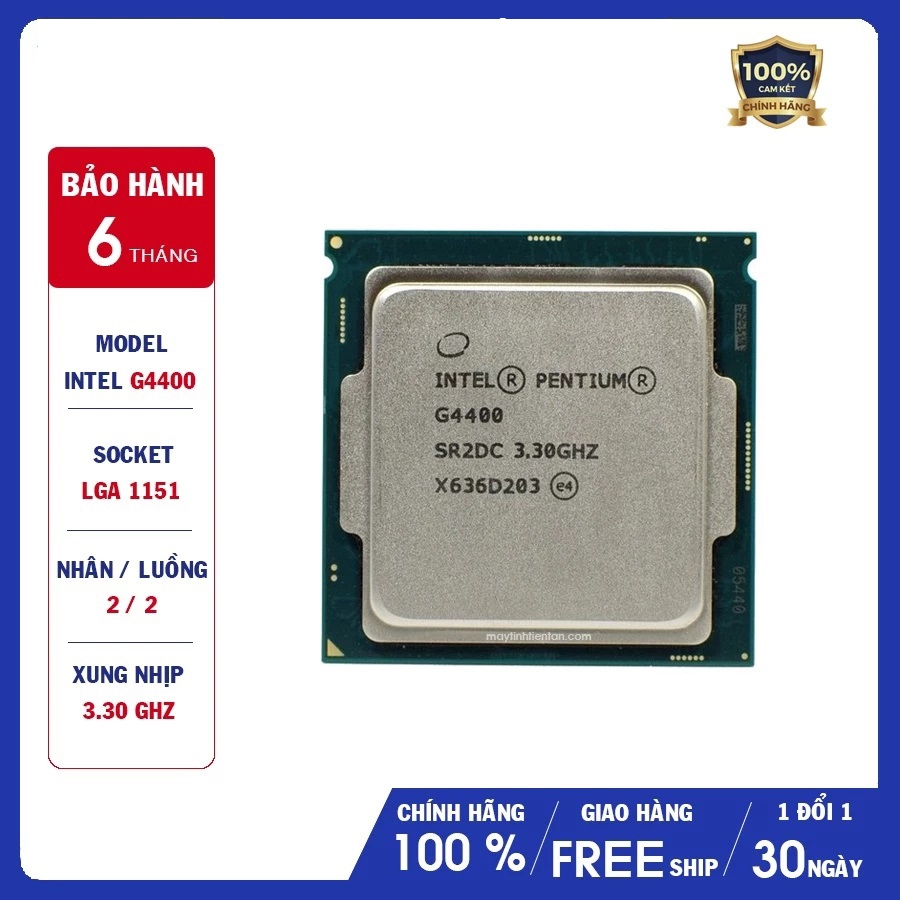 CPU Intel Pentium G4400 (3.20 GHz) Skylake