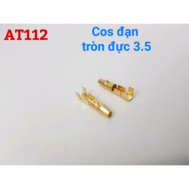 COS TRÒN ĐẦU ĐẠN ĐỰC 3.5 ( 1 túi 50 cái) - AT112