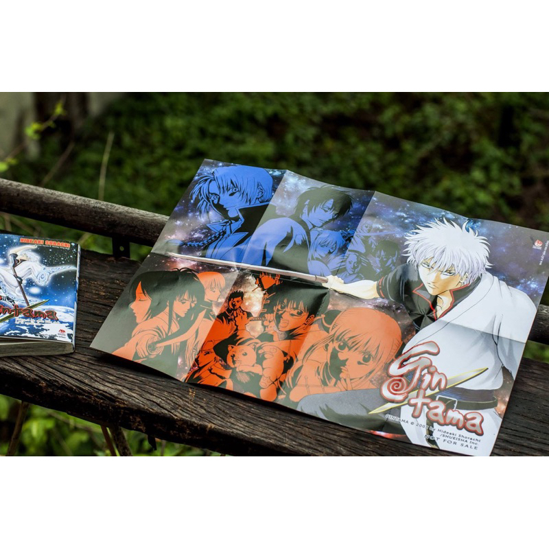 [Hiếm] Poster gập Gintama 1 chất lượng bảo quản tốt