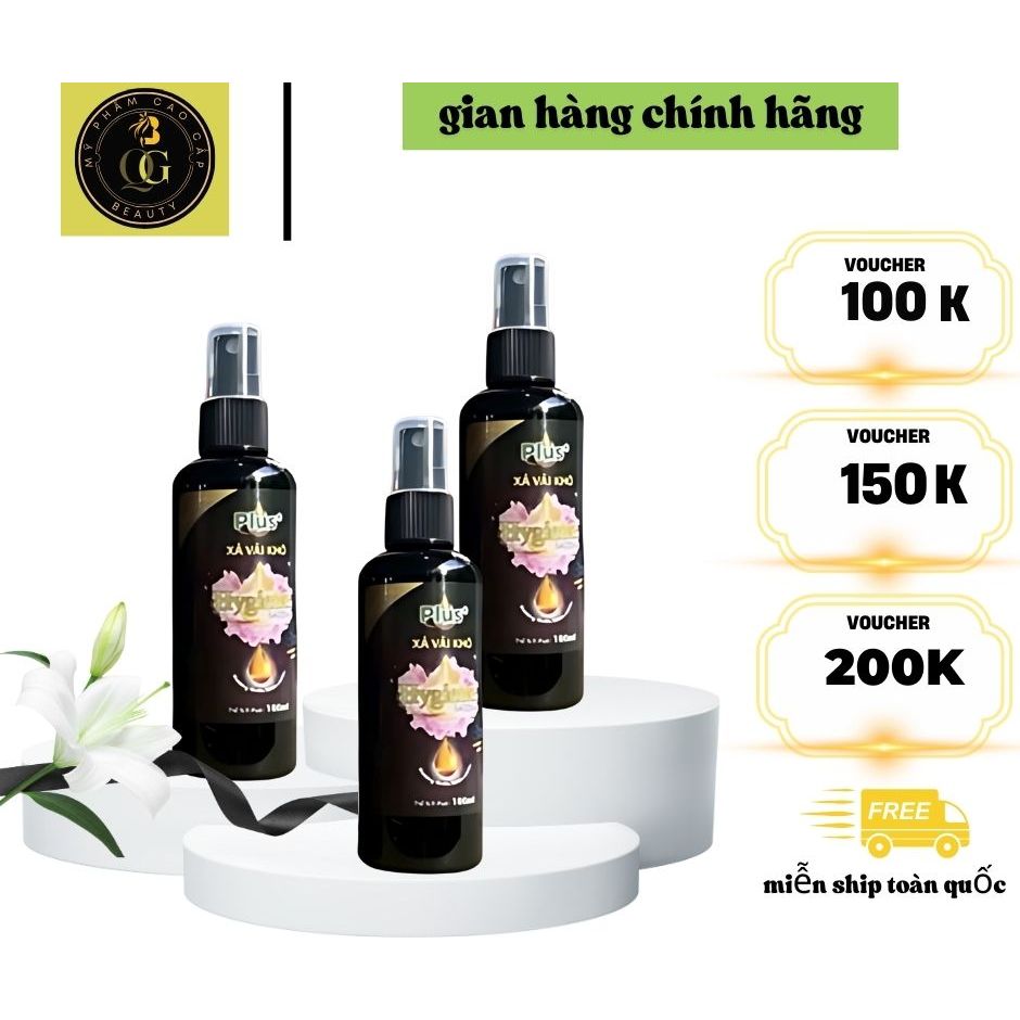 < [Combo 5 chai + Tặng 1] Nước xả vải khô Hygiene sacom dạng xịt  Dung tích 100ml