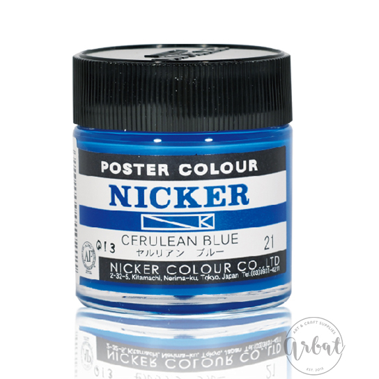 [ARBAT] BẢNG 1 - Màu Poster Nicker lẻ 40ml (Studio Ghibli dùng)