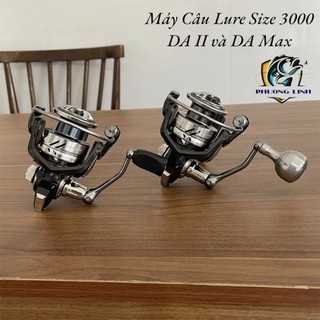 Máy Câu Lure Deukio DA II và DA Max Size 3000 - bắt cá,fishing 