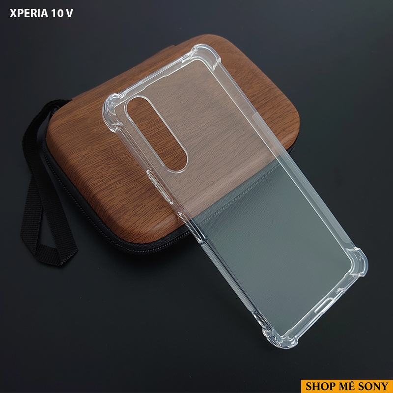 Ốp lưng dẻo trong suốt chống sốc Xperia 1 V - Xperia 5 V - Xperia 10 V (Sony Mark 5)