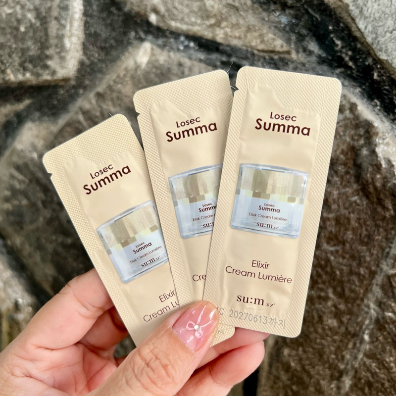 (new 6/2027) 10 gói kem mặt losec summa elixir lumiere