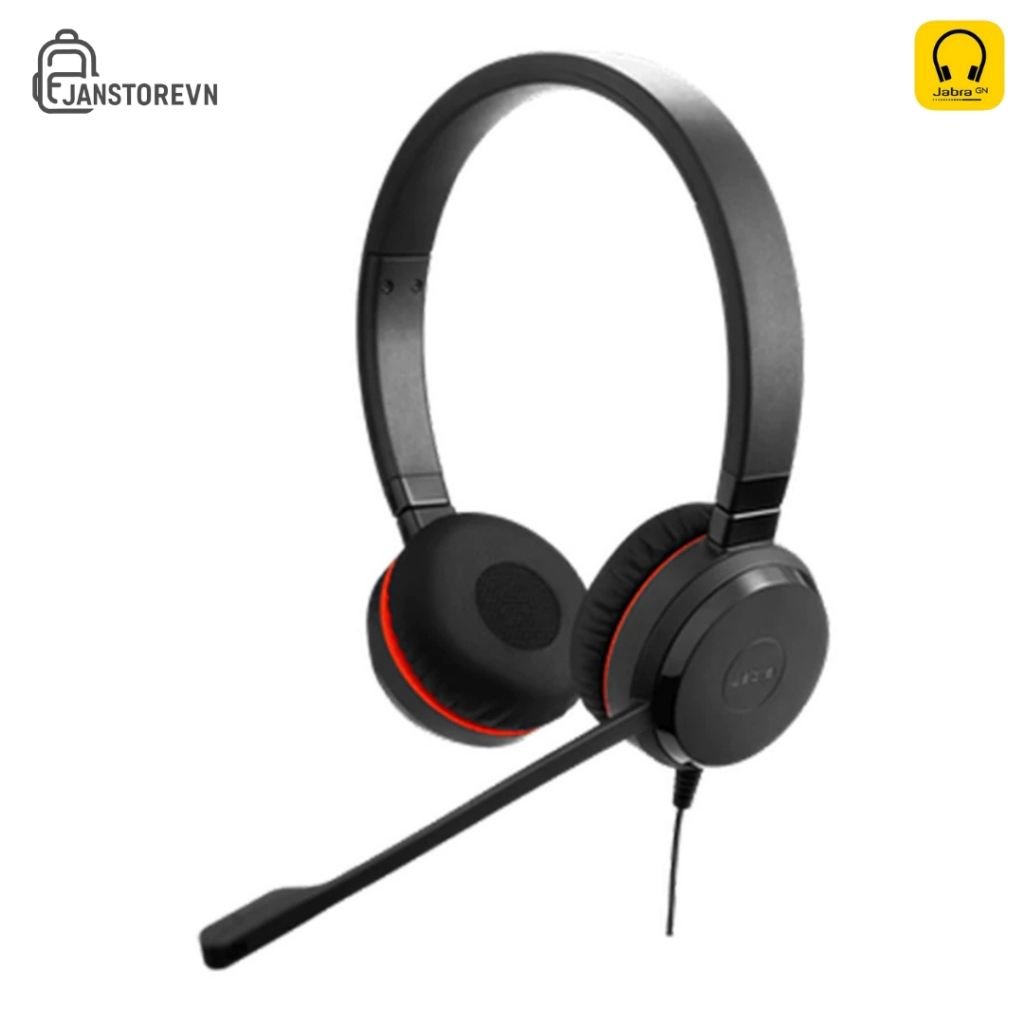 Jabra Evolve 30 II MS Stereo (USB-A) - Hàng Chính Hãng