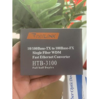 Cặp NetLink HTB 3100 A-B - Bộ chuyển đổi Converter quang
