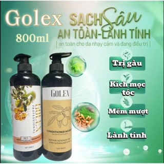   Hàng Chính Hãng  Dầu Gội Xả golex mọc tóc Hương thơm sâu dịu  mềm mượt 800ml 