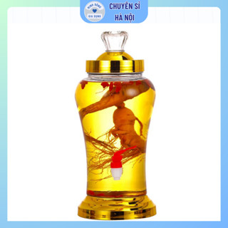Bình Ngâm RƯỢU SÂM THỦY TINH 3L CÓ VÒI & KHÔNG VÒI  ( BAO BỂ VỠ )