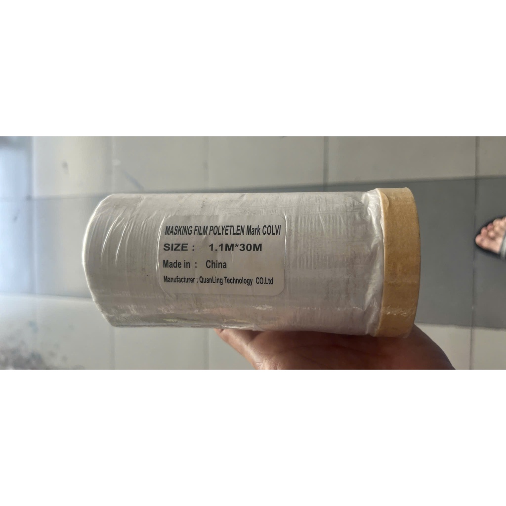 BĂNG KEO NILON CHE BỤI SƠN KHỔ 110cm*30m