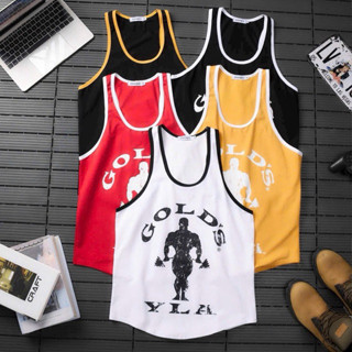 Áo Ba Lỗ Tập Gym Nam Form Ôm Cotton Co Giãn | Men’s Fitted Gym Tank Top – Cotton Stretch