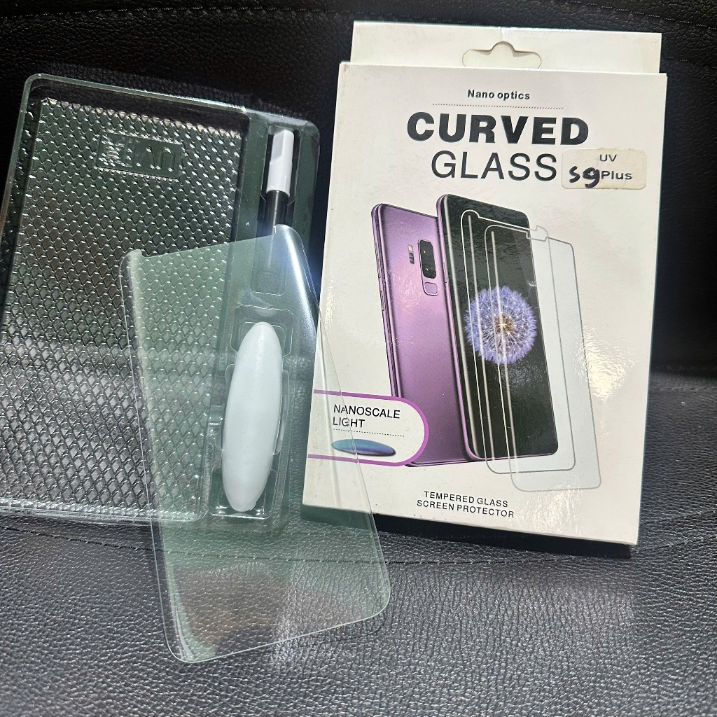 Xả-  Kính cường lực UV Samsung S9 Plus trong suốt (999)