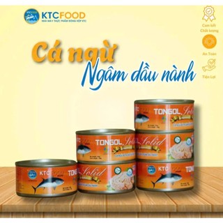  Cá ngừ ngâm dầu KTC FOOD   1lon 185gr  