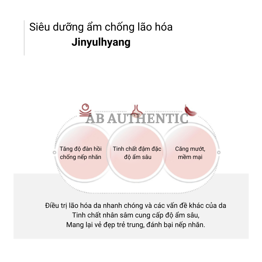 Kem mắt nâng cơ, trẻ hóa vùng da mắt The Whoo đỏ Intensive Revitalizing Eye Cream 4ml - ABAUTHENTIC