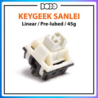 Switch Keygeek SanLei 5 PIN Linear 45g công tắc bàn phím Switch Keygeek SanLei DoDo Gear