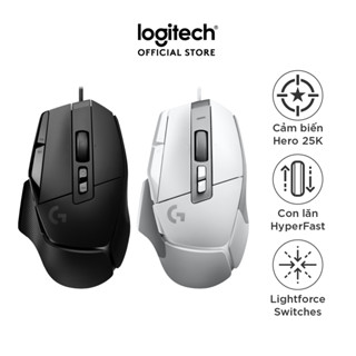 Chuột gaming có dây Logitech G G502 X – switch LIGHTFORCE hybrid, Cảm biến Hero 25K