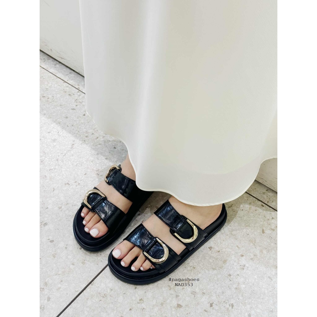 DÉP NAGASHOES HAI QUAI NGANG KHÓA TO NAD353 | BigBuy360 - bigbuy360.vn