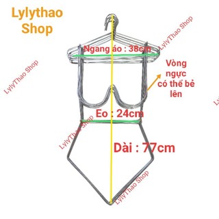 Combo 10 móc treo đầm và bộ người lớn