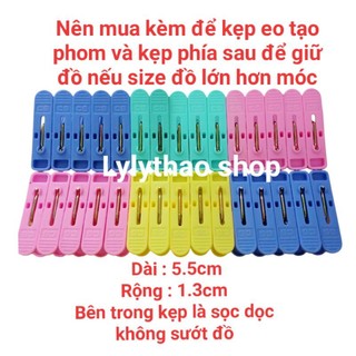 Combo 10 móc treo đầm và bộ người lớn