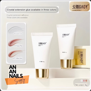 Gel gôm GAOY Độ Trong Cứng Cao chuyên đắp nối tạo hình form móng [ an an nail ]