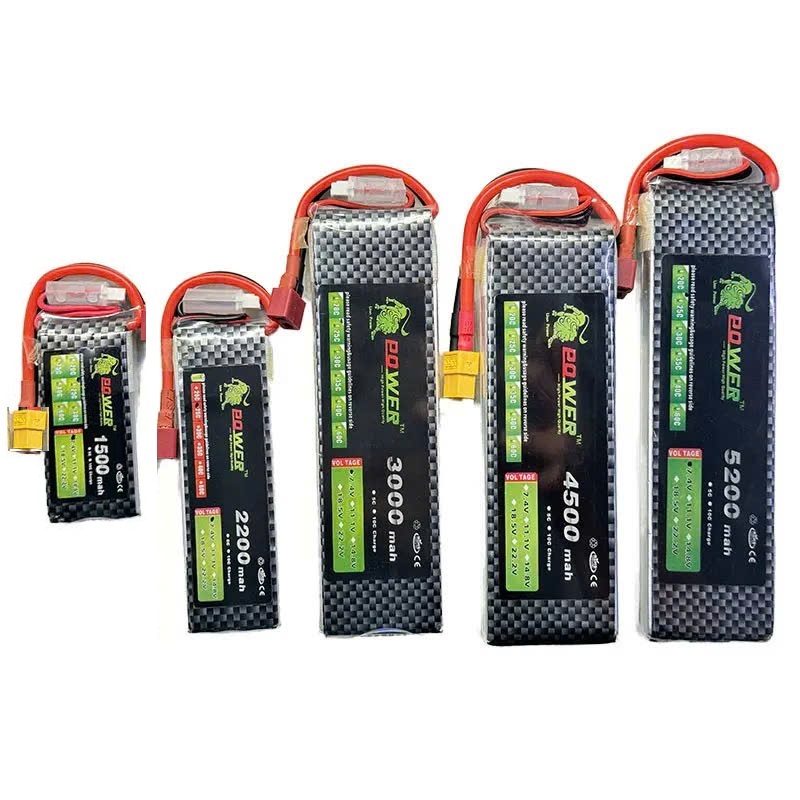 Phụ tùng cho xe điều khiển từ xa 2S 2200mAh và 3S 1500mAH