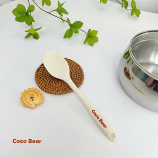  Phới xào nấu trộn bột vét bột COCCO BEAR bằng silicon an toàn sức khỏe chịu nhiệt độ cao 