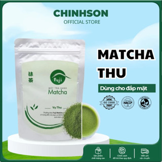 Fuji Matcha Thu CHINHSON 100G/500G, Bột Trà Xanh Công Nghệ Nghiền Lạnh Từ Nhật, Làm Bánh Kẹo, Kem