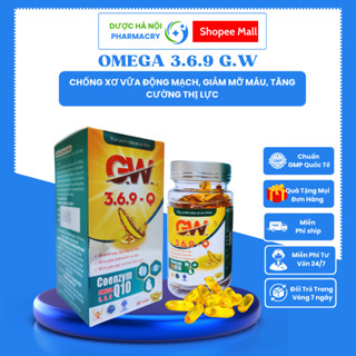  Dầu Cá Omega 369 Tốt Cho Trí Não Tăng Cường Thị Lực Bảo Vệ Tim Mạch Giảm Cholesterol 