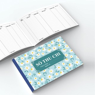 SỔ THU CHI - IN 2 MẶT - MẪU MỚI A4(ngang)