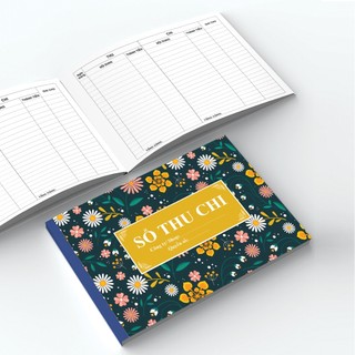 SỔ THU CHI - IN 2 MẶT - MẪU MỚI A4(ngang)
