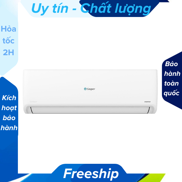 [Nhận lắp đặt ở HN] Điều hòa Casper 1 chiều Inverter 1HP-9.300BTU GC-09IS35