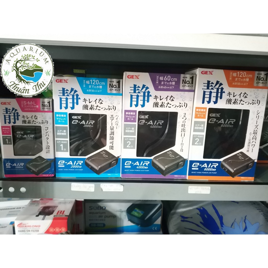 Máy sủi oxy gex Nhật Bản siêu êm 1000 2000 4000 6000