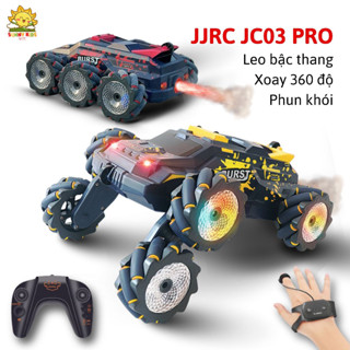  Xe Điều Khiển Từ Xa JJRC JC03 PRO – Xe Địa Hình 6 Bánh Drift Ngang Biến Hình Phun Khói Điều Khiển Cử Chỉ 