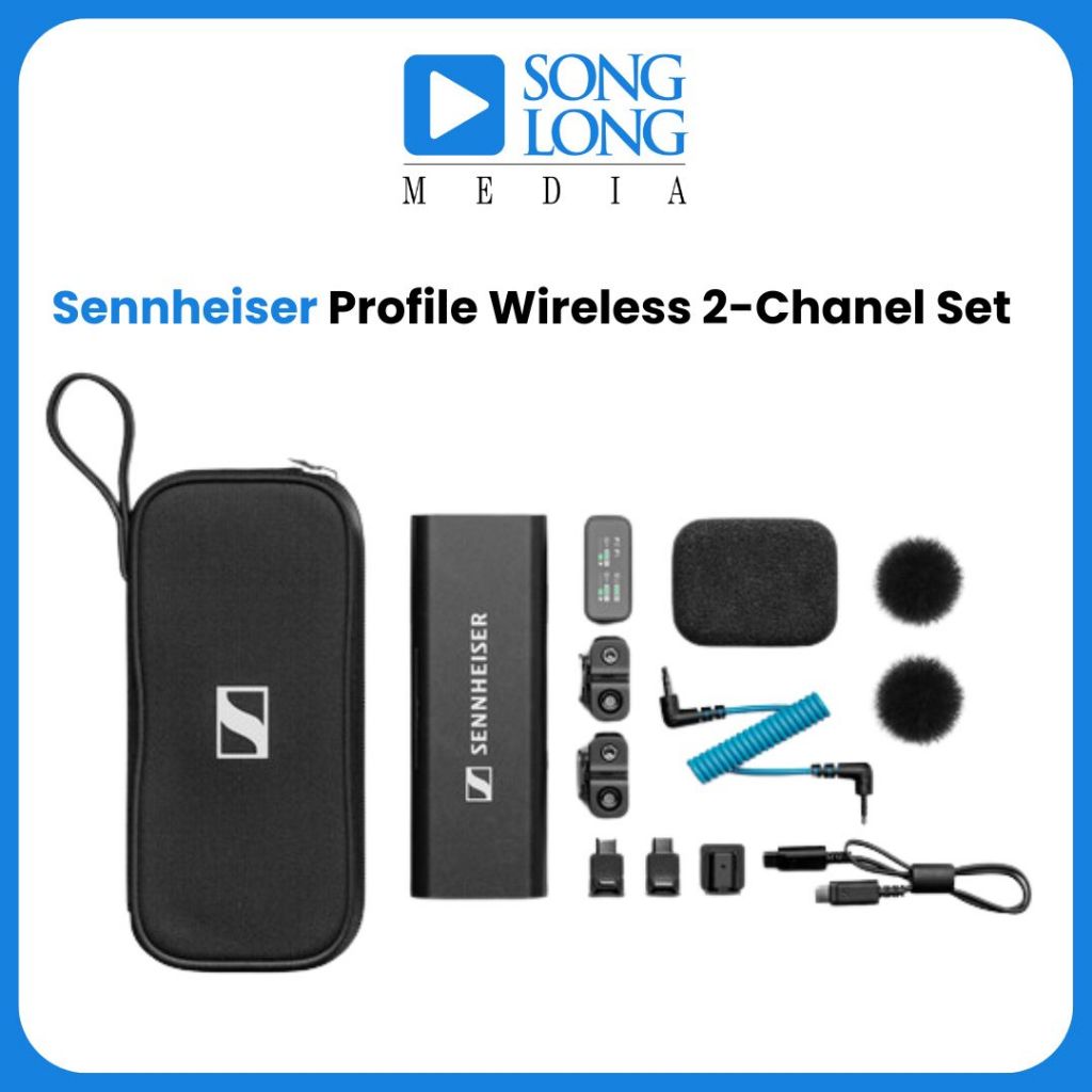 Micro không dây Sennheiser Profile Wireless 2-Chanel Set chính hãng phân phối
