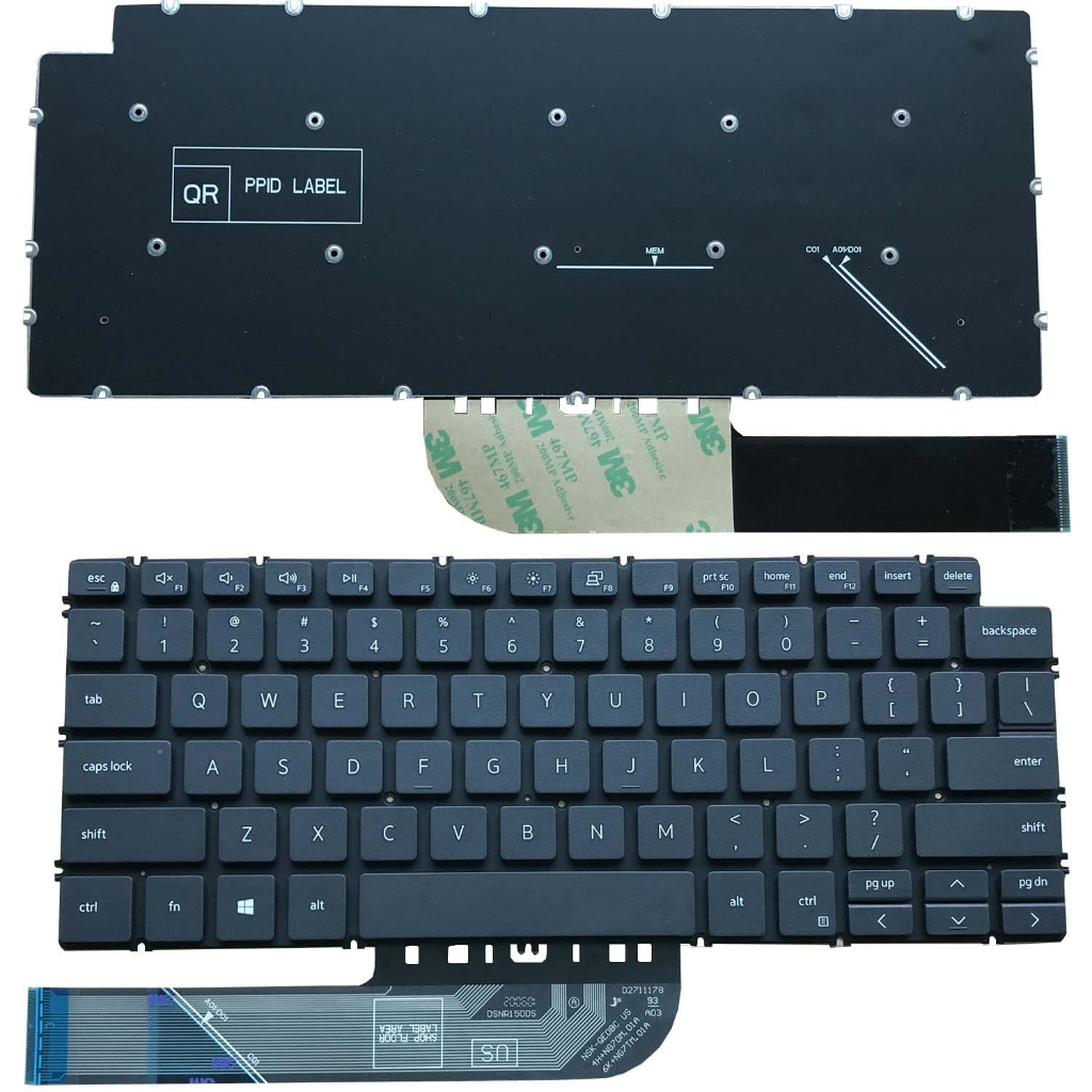 Bàn phím laptop Dell Vostro 5390 5391 5490 5491 5493 5498 7390 7391 7490 - 7491 ZIN
