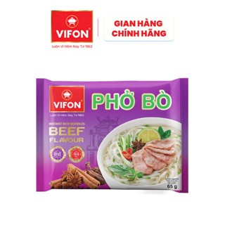 (Gói Lẻ) Phở Bò VIFON 65g / Gói